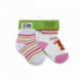 Dívčí kojenecké barevné ponožky 6 - 12 měsíců Zaire