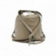 Béžová dámská kabelka s kombinací batohu Jawell