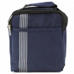 Tmavomodrá pánska praktická zipsová crossbody taška Bertrand