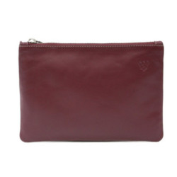 Burgundy kožená etue Ollie