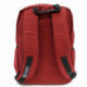Červený zipový městský batoh Corvin